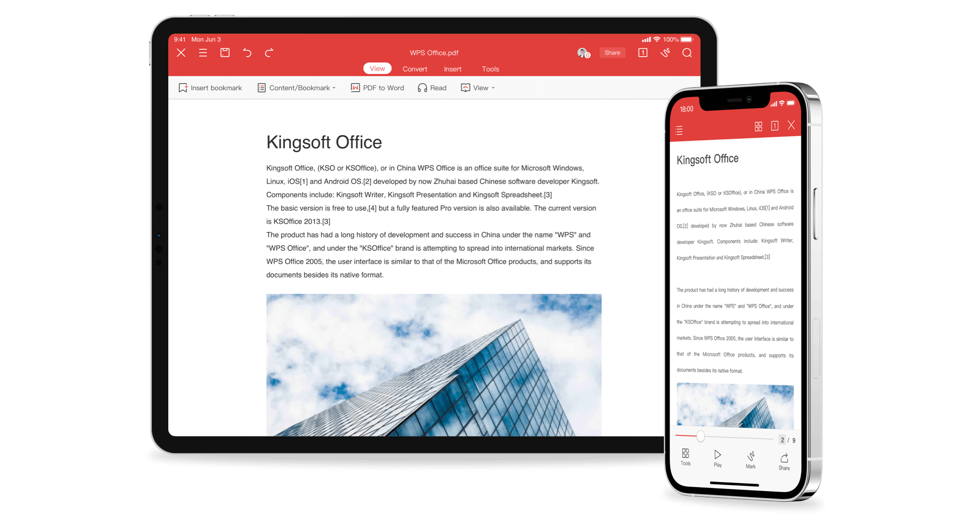 Office Suite tudo em um gratuito para iOS/ipadOS